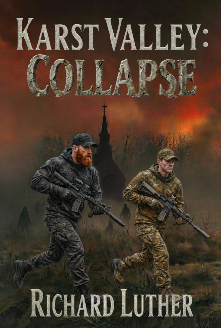 Karst Valley: Collapse book cover by Richard Luther